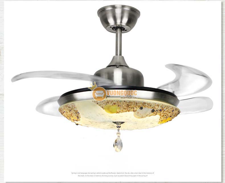 Quạt trần đèn hình sao biển YB215-9